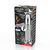Тример для бороди та вусів Adler AD 2836 silver, фото 11