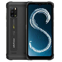 Захищений смартфон UleFone Armor 12S black 8/128 Гб потужний телефон з великим екраном та батареєю