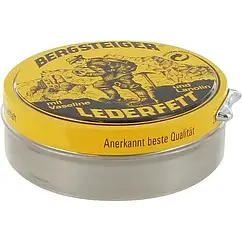 Водовідштовхувальне просочення для взуття HeySport Bergsteiger-Leather-Grease black 100 ml (20880200)