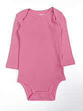 Бодік з довгим рукавом для дівчинки Картерс, 3м (55-61см)