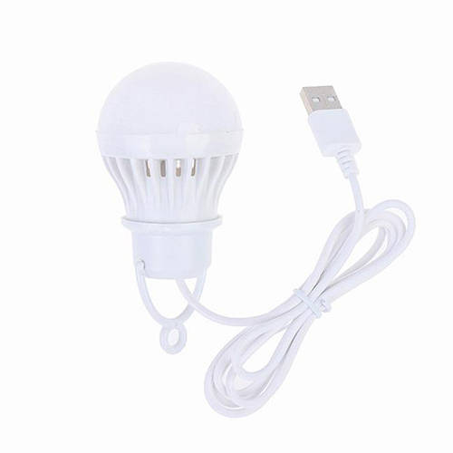 Купить Светодиодная лампа USB, LED 6500К, 3 Вт. Лампа холодного белого ...