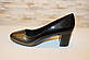 Туфлі жіночі сірі на підборах Т1610, фото 2