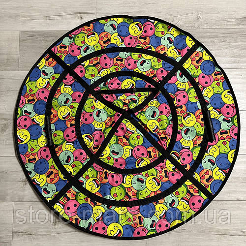 Купить Тюбинг большой 120 см, надувные санки, ватрушка для детей и ...