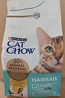 Purina Cat Chow Hairball Control Сухой корм для кошек Контроль вывода шерсти 1,5кг