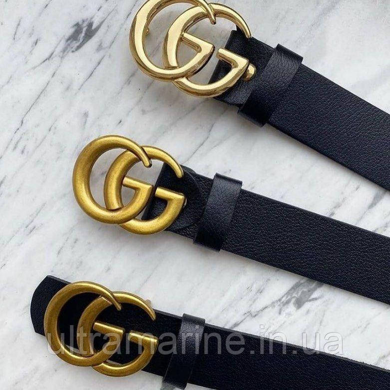 Вузький тонкий ремінь на пояс GUCCІ 3см / 3.5см / 4см Гуччі, фото 1