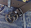 Вузький тонкий ремінь на пояс GUCCІ 3см / 3.5см / 4см Гуччі, фото 8