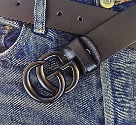 Жіночий ремінь на штани/джинси GUCCІ 3см / 3.5см / 4см Гуччі
