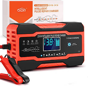 Зарядний пристрій для акумуляторів, RJ Tianye 12 В 10 A-24 В 5 A. Акумуляторний зарядний пристрій