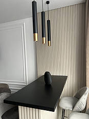 Стінові рейкові панелі під фарбування в інтер'єрі 2