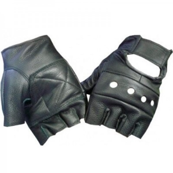 Перчатки кожаные короткопалые MIL-TEC Black 12517002 - фото 6 - id-p67996407