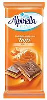 «Шоколад "Alpinella Toffee" (Альпинелла с начинкой тоффи), Польша, 100г
