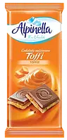 «Шоколад "Alpinella Toffee" (Альпінелла з начинкою тоффі), Польща, 100 г