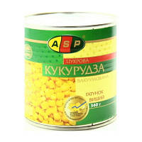 Кукурудза цукрова АСП ж/б 340 гр (4820049140415)