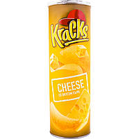 Чіпси зі смаком сиру Kracks Cheese 160г