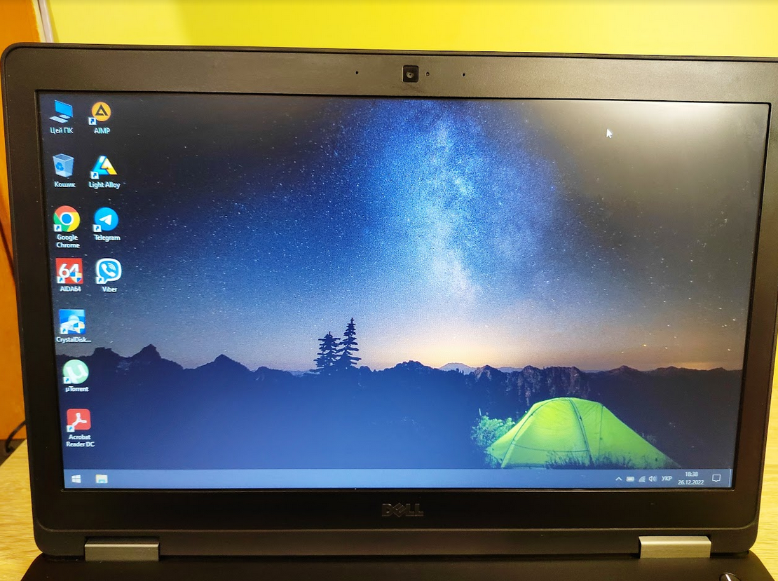 Ноутбук DELL LATITUDE E5570 I5-6200U + 8 ddr4 + ssd 256 + 15.6 FHD, фото 1