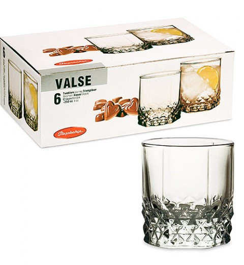 Набір склянок Pasabahce Valse (210 мл, 6 шт.)