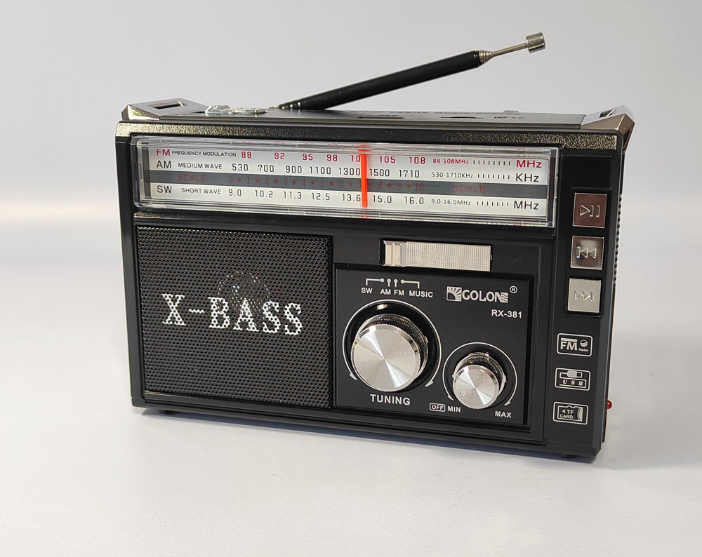 Радіоприймач Golon RX-381