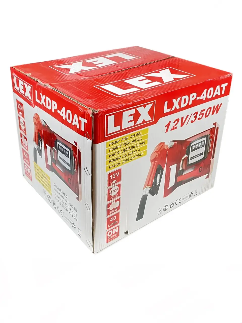 Заправна станція LEX 12В 40л/хв LXDP-40AT