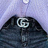 Жіночий ремінь на штани/джинси GUCCІ 3см / 3.5см / 4см Гуччі, фото 10