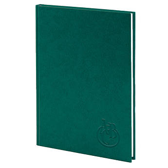 Алфавітна книга А5, 112 аркушів, лінія, обкладинка баладек, зелена