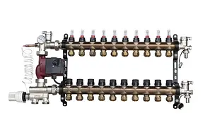 Комплект тепла підлога с нижнім підключенням