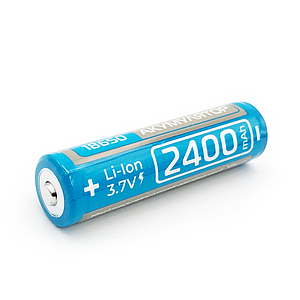 Акумулятор Li-Ion 18650 Rablex 2400 mAh з платою захисту (3.7v) (1 шт.)