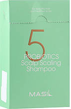 Шампунь для догляду за шкірою голови з пробіотиками Masil 5 Probiotics Scalp Scaling Shampoo 20шт по 8ml