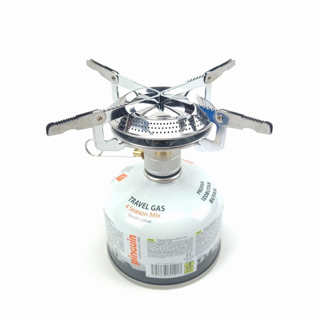 Туристичний газовий пальник похідний VS-07 портативний міні пальник на балон, фото 1