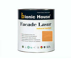 Bionic-House Facade Lasur natural texture - кольорова фарба для дерев'яних фасадів