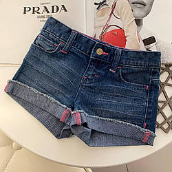 Джинсові шорти на дівчинку Сині, Old navy, Синій, Для дівчаток, Літо, 110