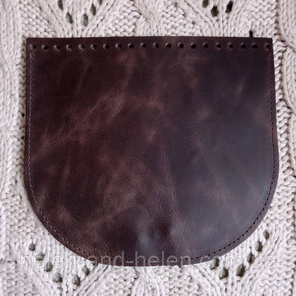 Клапан для сумки. Колір "Коричневий", фото 1