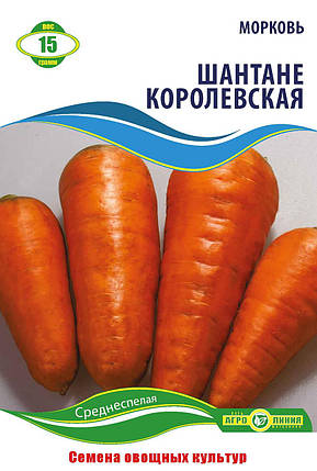 Насіння моркви «Шантане Королівське» 15 г, фото 1