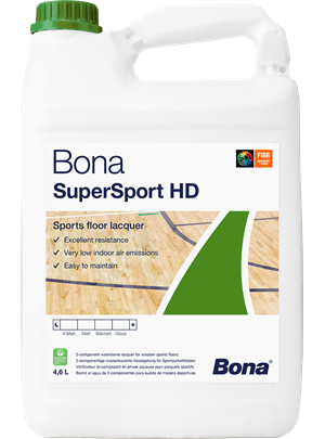 Bona SuperSport HD двокомпонентний лак для спортивної підлоги 5 л