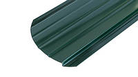 Штакет металевий матовий односторонній RAL 6005 зелений