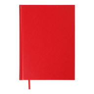 Щоденник недатований А5 Buromax STRONG, 288 стор. червоний, кремовий блок BM.2022-05