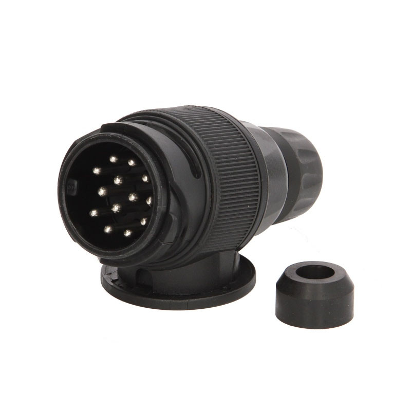 Вилка причепа 13 контактна ERICH JAEGER 13 PIN 12V, фото 1