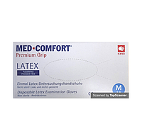 Перчатки латексные БЕЗ пудры MedComfort Protect Line размер XS (100шт) белый