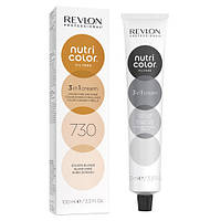 Тонирующий крем-бальзам для волос Revlon Professional Nutri Color Filters #730 Золотой блонд