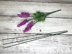 Дріт каркасний зелений 2 мм (1 шт.). Довжина — 40 см