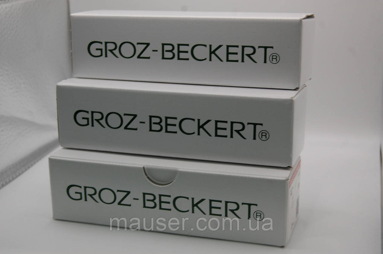 Промислові швейні голки Groz Beckert Bx27 SES/SUK/RG № 60 10шт.