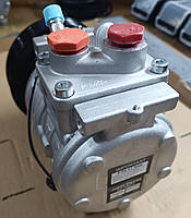 Компресор кондиціонера Denso 10РА17С (NipponDenso) PV8 146 мм 12V універсальний для трактора John Deere RE64024 TY6789, фото 4