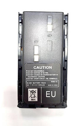 Акумулятор KNB-15 для рацій Kenwood TK-2107 / 2170 / 278 / 378 / 378 / 270 / 370 / 270G / 370G /, фото 1