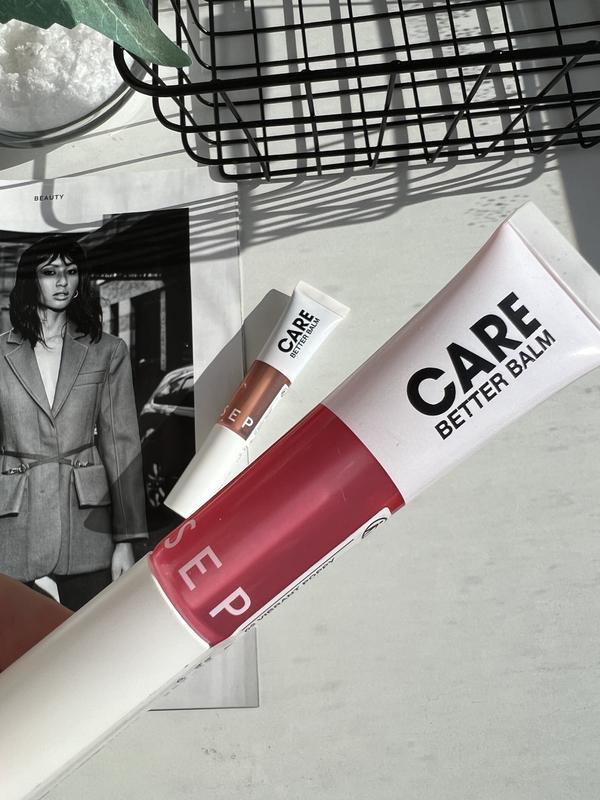 Блиск-бальзам для губ Sephora CARE Better Balm  Shine Lip Oil 02 Vibrant Poppy, фото 1