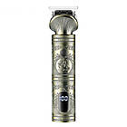 Машинка для стрижки волосся, з дисплеєм, USB, 4в1, VGR 962 / Тример для бороди та вусів з акумулятором, фото 5