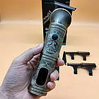 Машинка для стрижки волосся, з дисплеєм, USB, 4в1, VGR 962 / Тример для бороди та вусів з акумулятором, фото 10