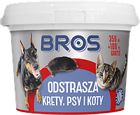 Відлякувач кротів собак і котів Bros 450 мл. оригінал (Польща)