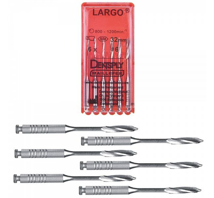 Largo- MAILLEFER № 6 32мм (6шт), машинні сверла, фото 1