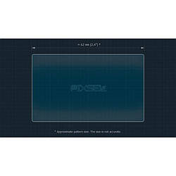 Захисне гібридне скло на клімат контроль 2.9" MATT BMW 8 / M8 2018 -