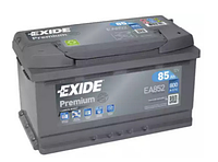 Аккумулятор EXIDE PREMIUM 85Ah Н Ев (-/+) (800EN) (д315*ш175*в175) EA852