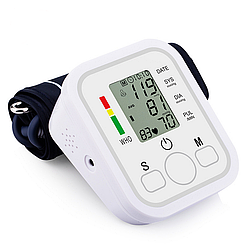 Автоматичний плечовий тонометр з індикатором аритмії ARM Style B02R / Прилад для вимірювання тиску та пульсу